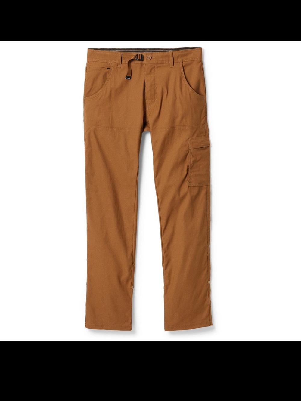 Prana Men's Stretch Zion Belted Hiking Pants Straight Fit Size 36WX32L (A5)